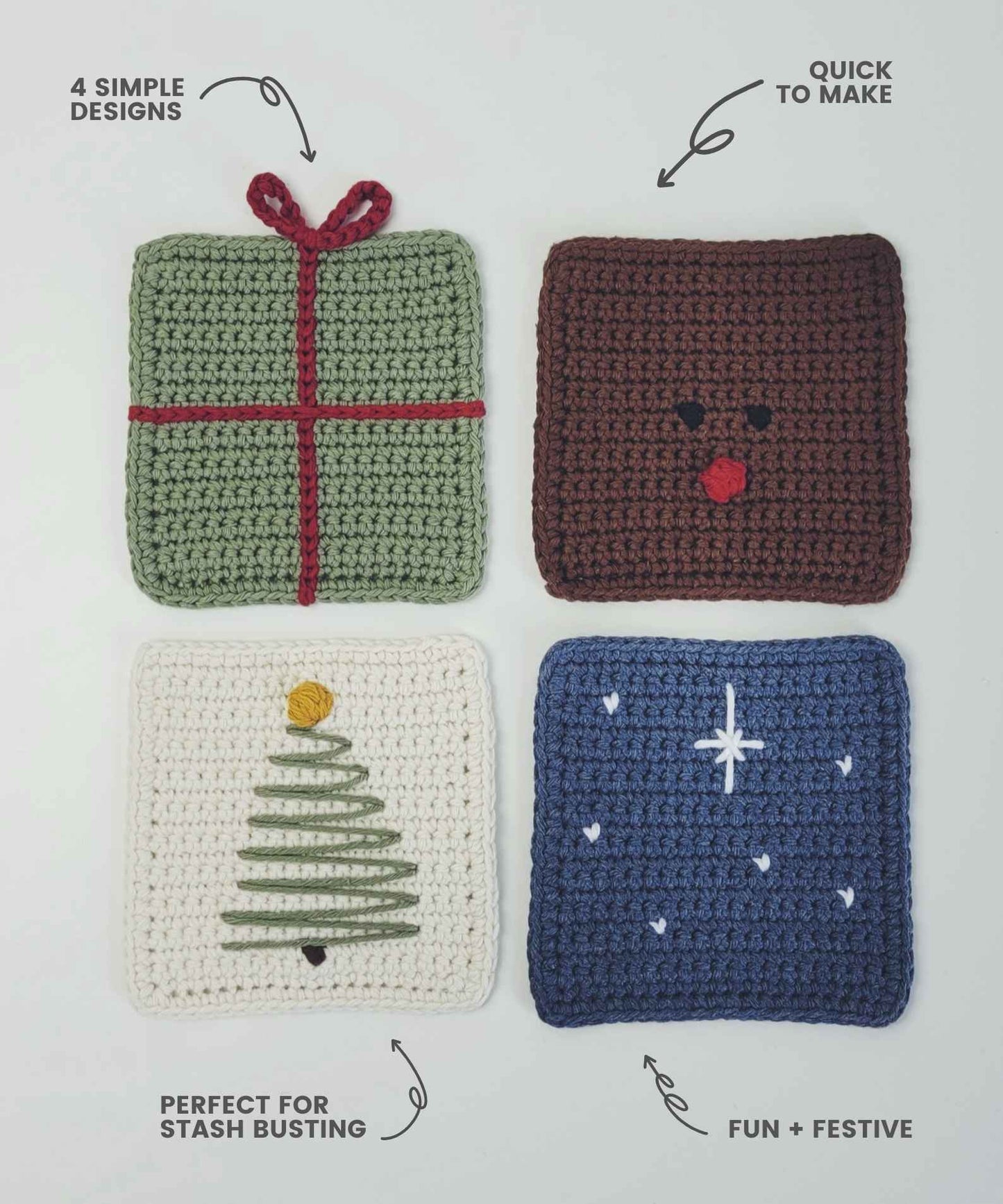 NEW Christmas Coasters