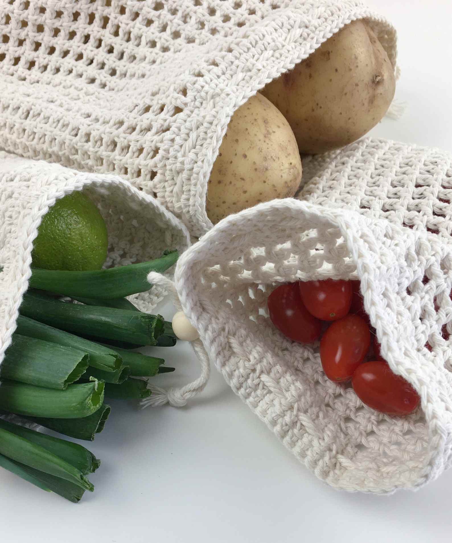 Crochet Produce Bags Crochet Vegetable Bag Hampstead Produce Bag